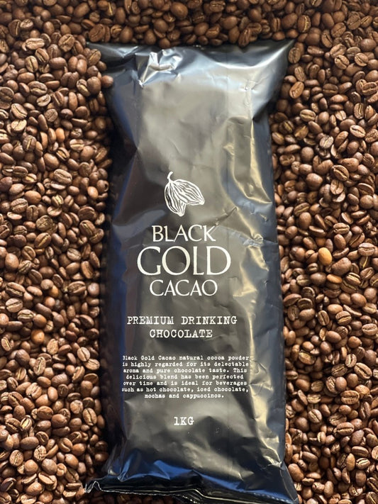 Black Gold Cacao powder premium - Drinking Chocolate at bmcoffee - Blue Mountains Coffee Roasters