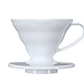 Hario V60 Dripper - White at bmcoffee - Blue Mountains Coffee Roasters