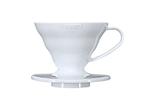 Hario V60 Dripper - White at bmcoffee - Blue Mountains Coffee Roasters