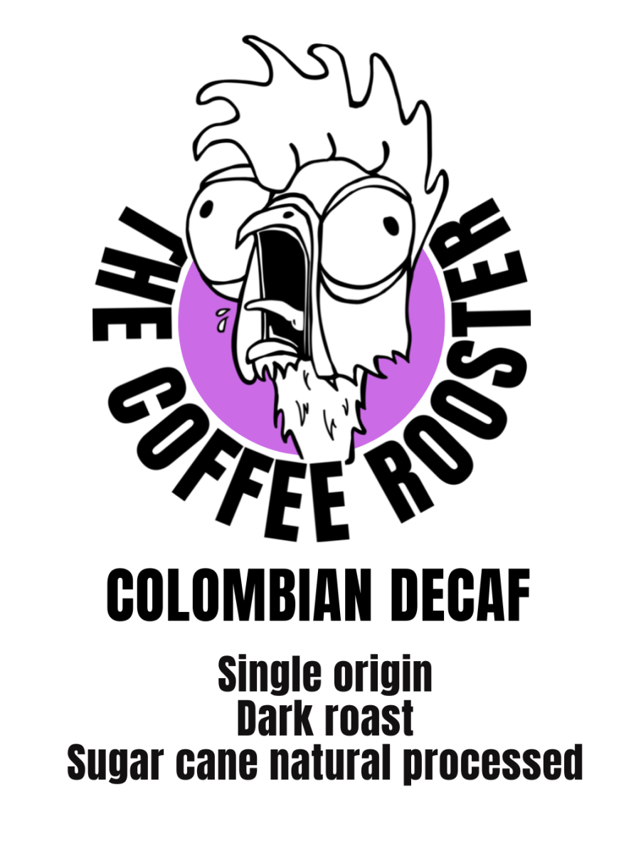 The Coffee Rooster - Colombian Decaf at bmcoffee - Blue Mountains Coffee Roasters
