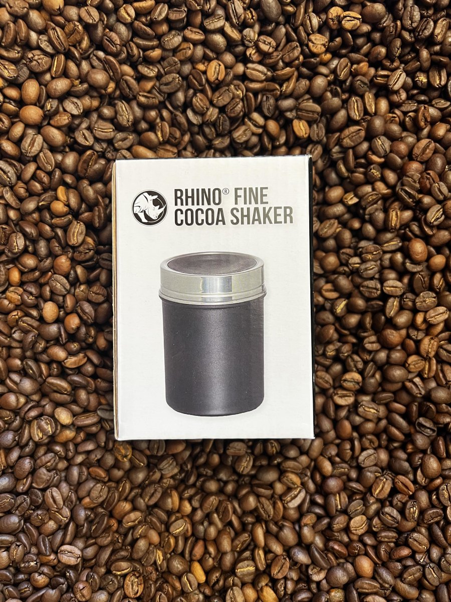 Rhino fine cocoa shaker at bmcoffee - Blue Mountains Coffee Roasters